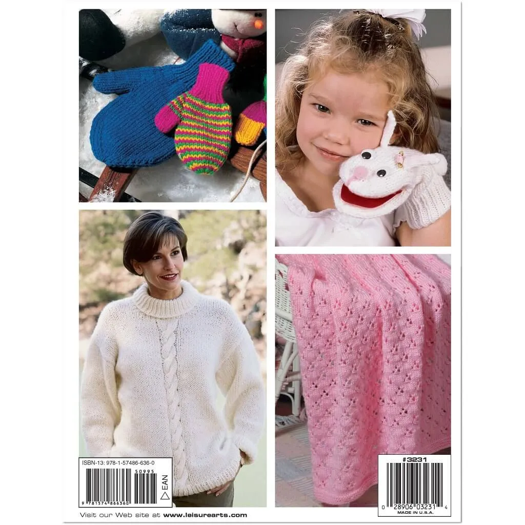 10-20-30 Minutes to Learn to Knit, Pattern Book