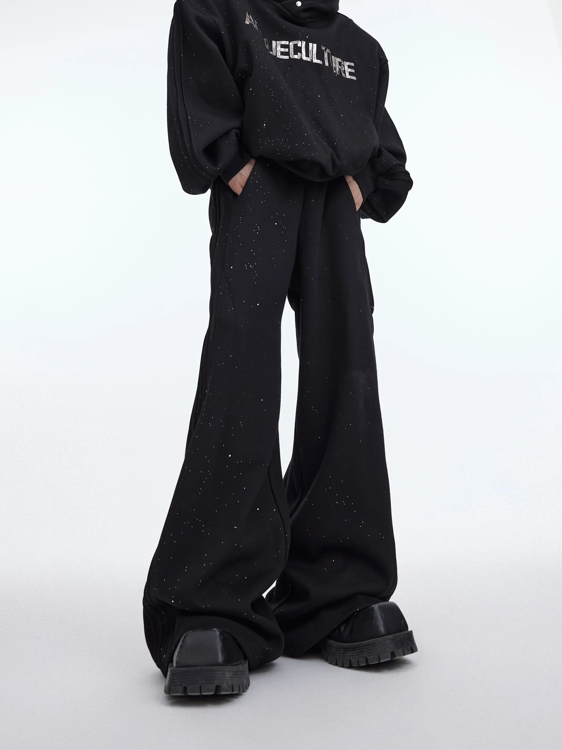 【24s Nov.】Fleece-Lined Hoodie Pants Set