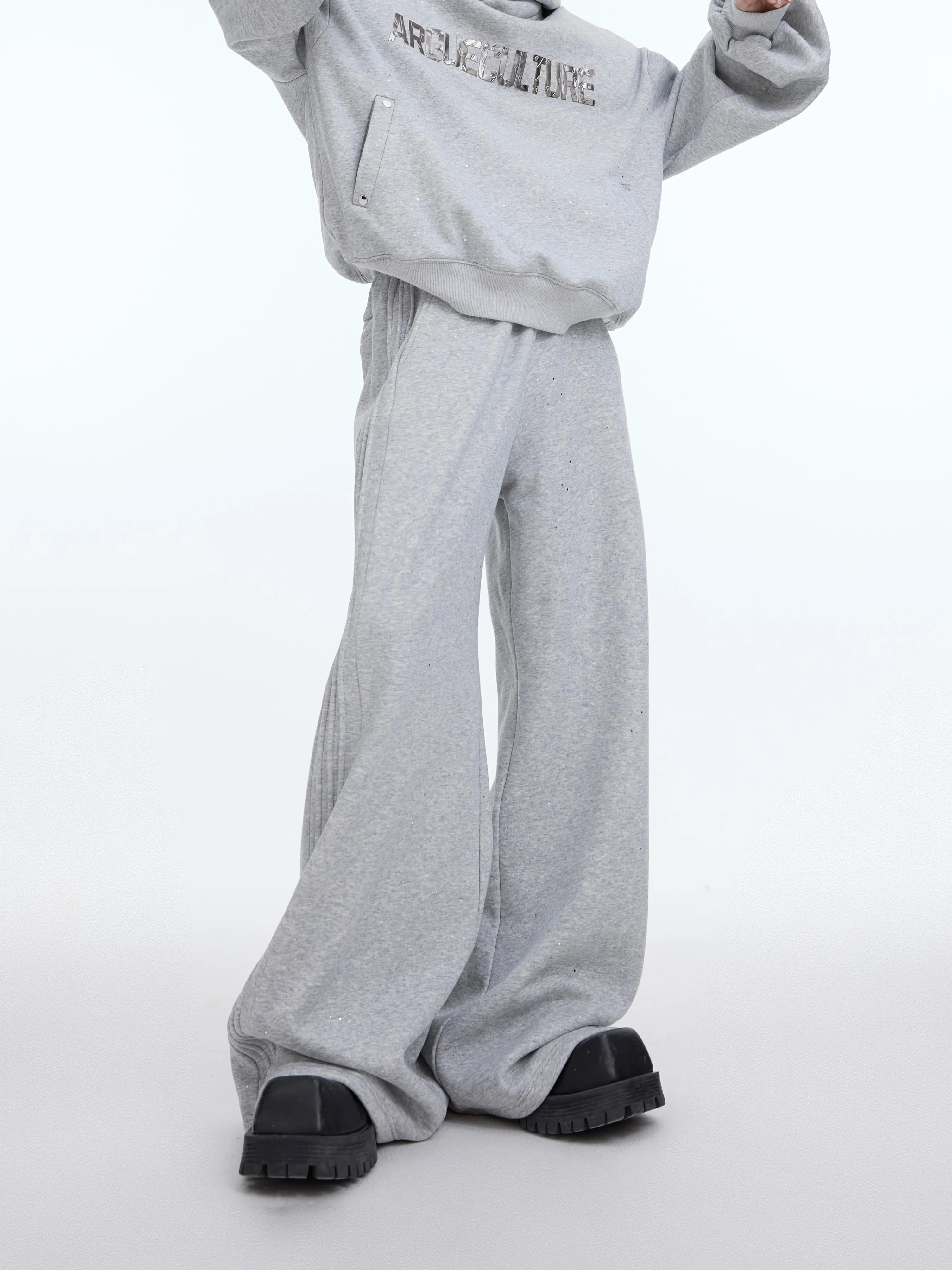 【24s Nov.】Fleece-Lined Hoodie Pants Set