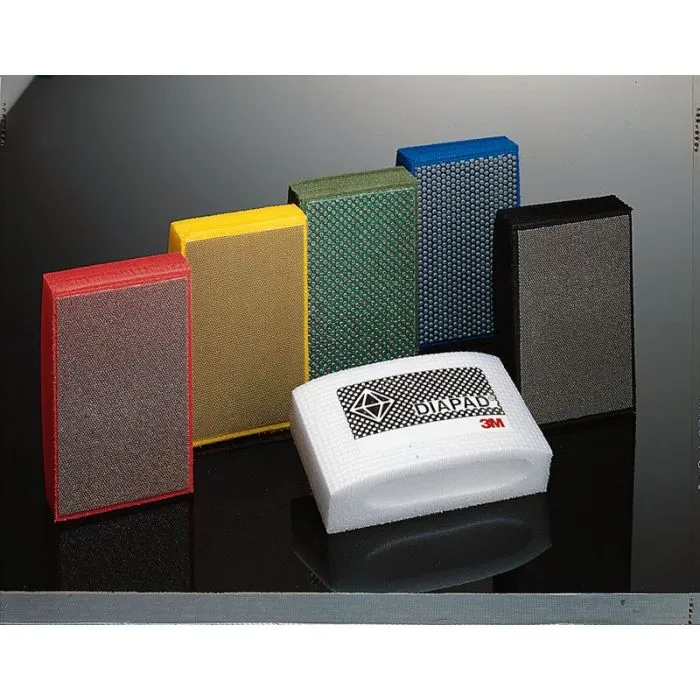 3M™ Flexible Diamond Hand Lap 6200J, 2-1/4 in x 3-3/4 in M20 Micron, 10 per case