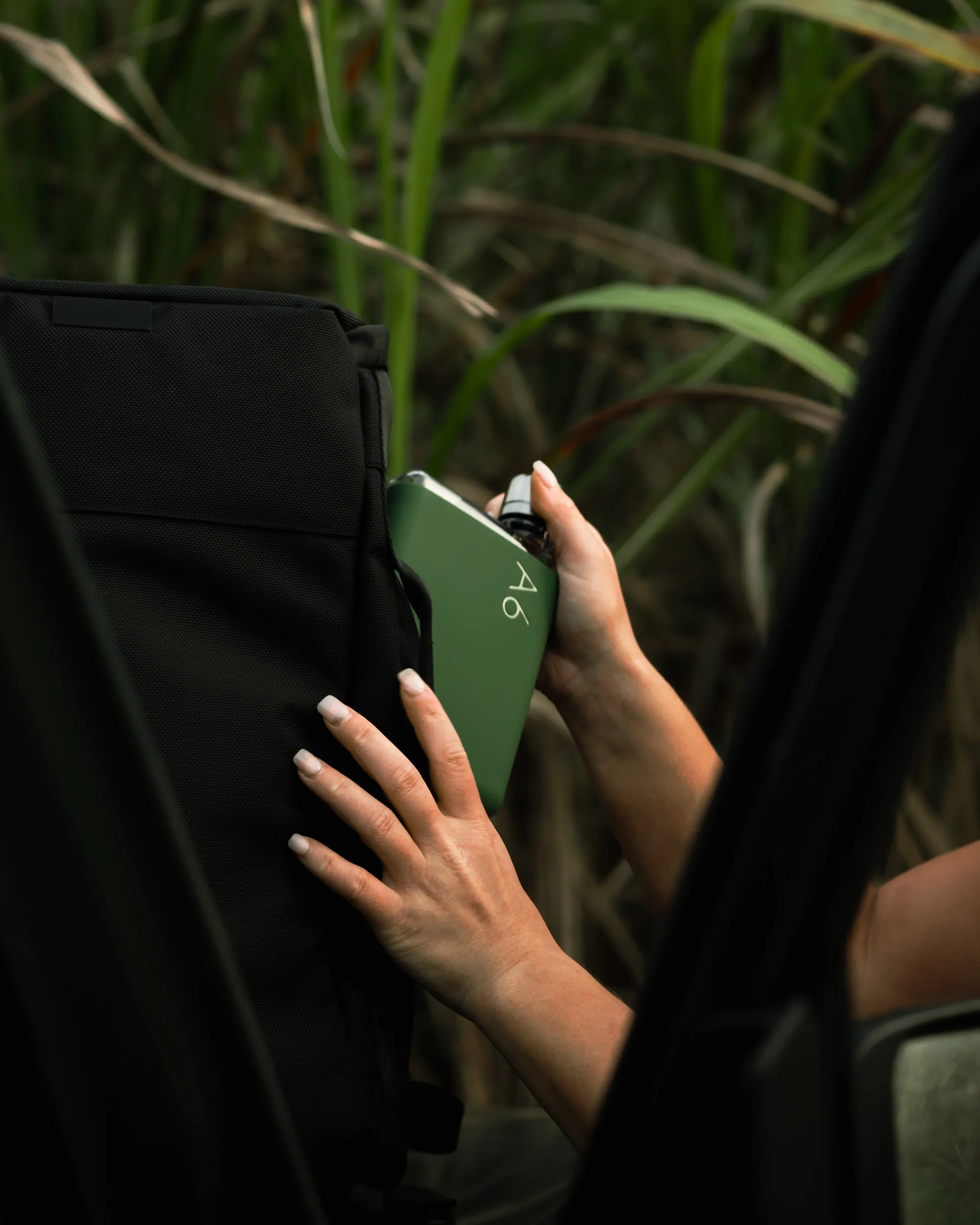 A6 Silicone Sleeve - Moss Green