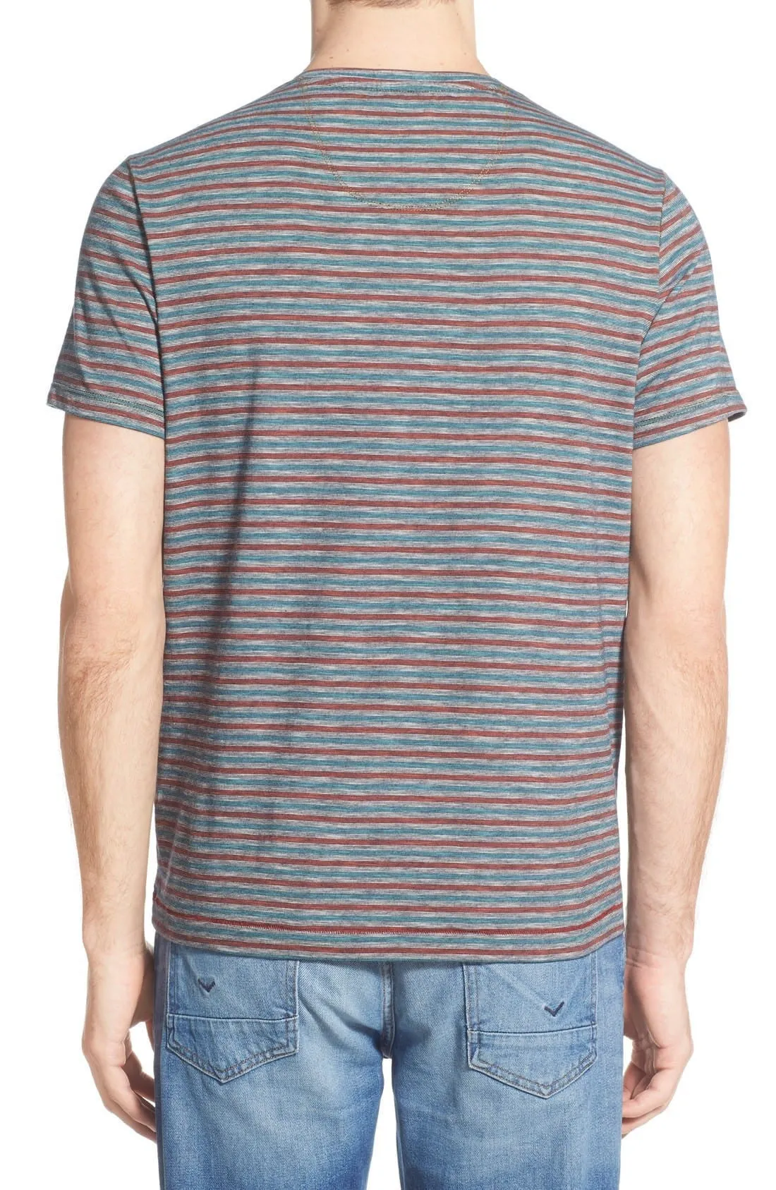 'Aaron' Short Sleeve V-Neck Pocket T-Shirt