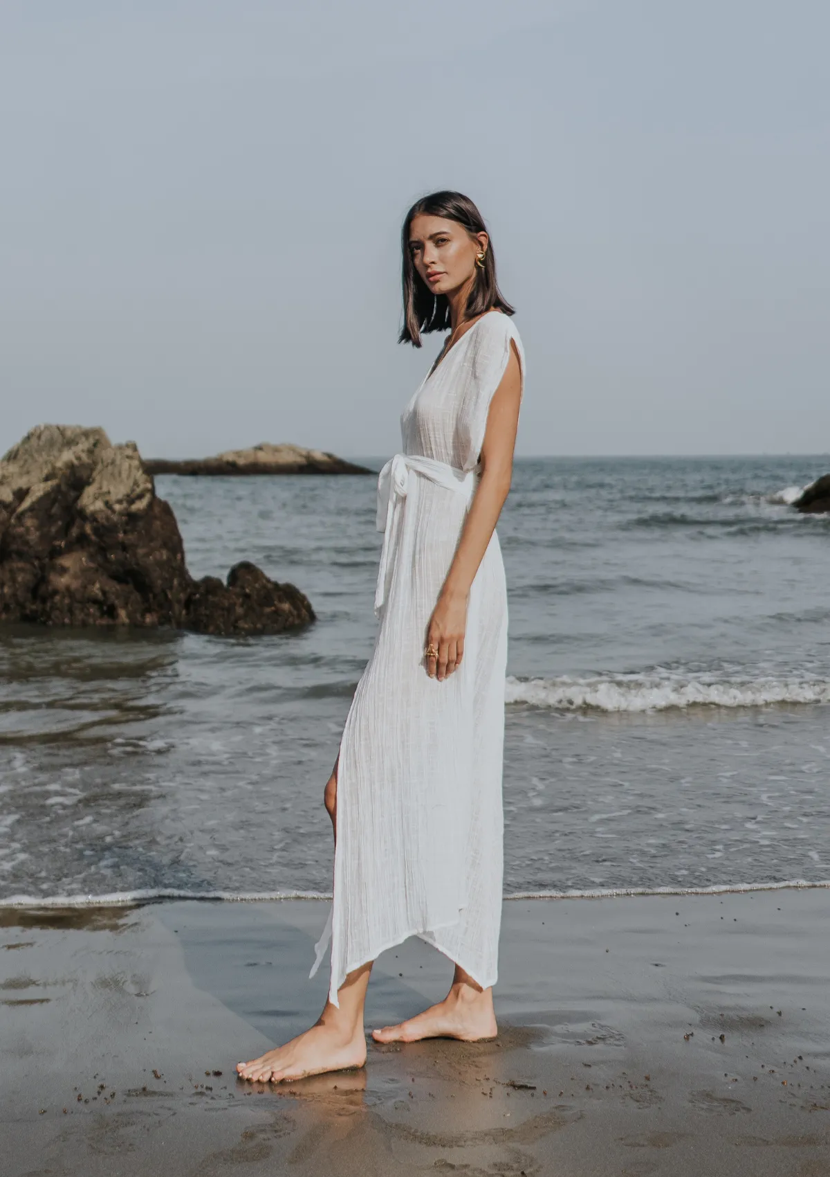 ARES KAFTAN - WHITE