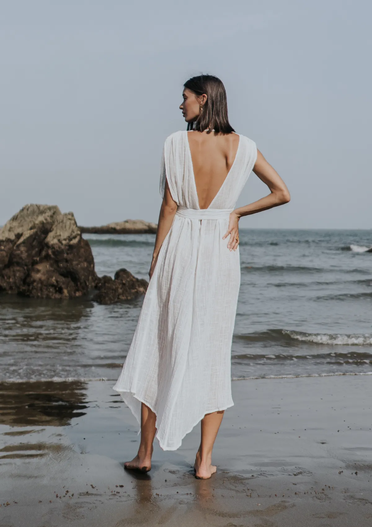 ARES KAFTAN - WHITE