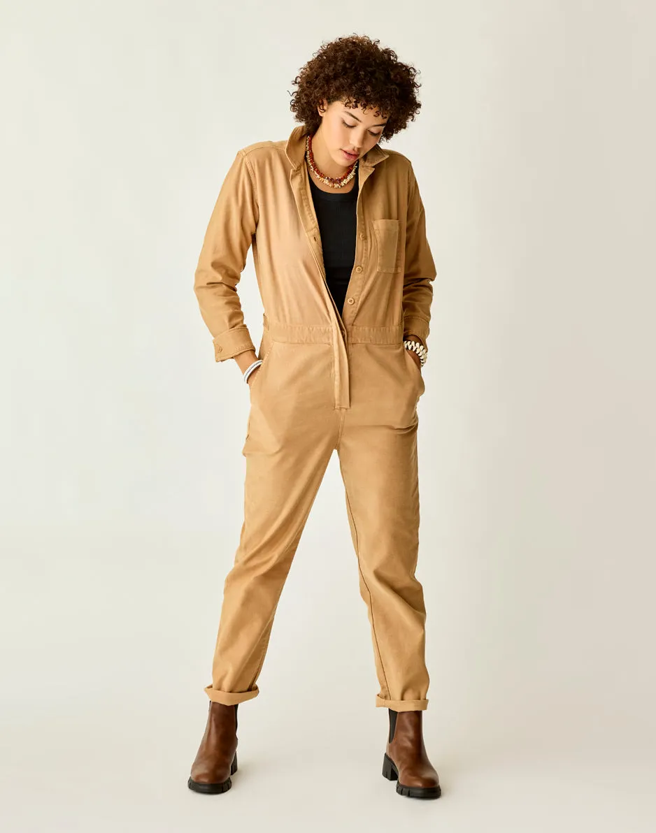 Bedford Jumpsuit: Camel