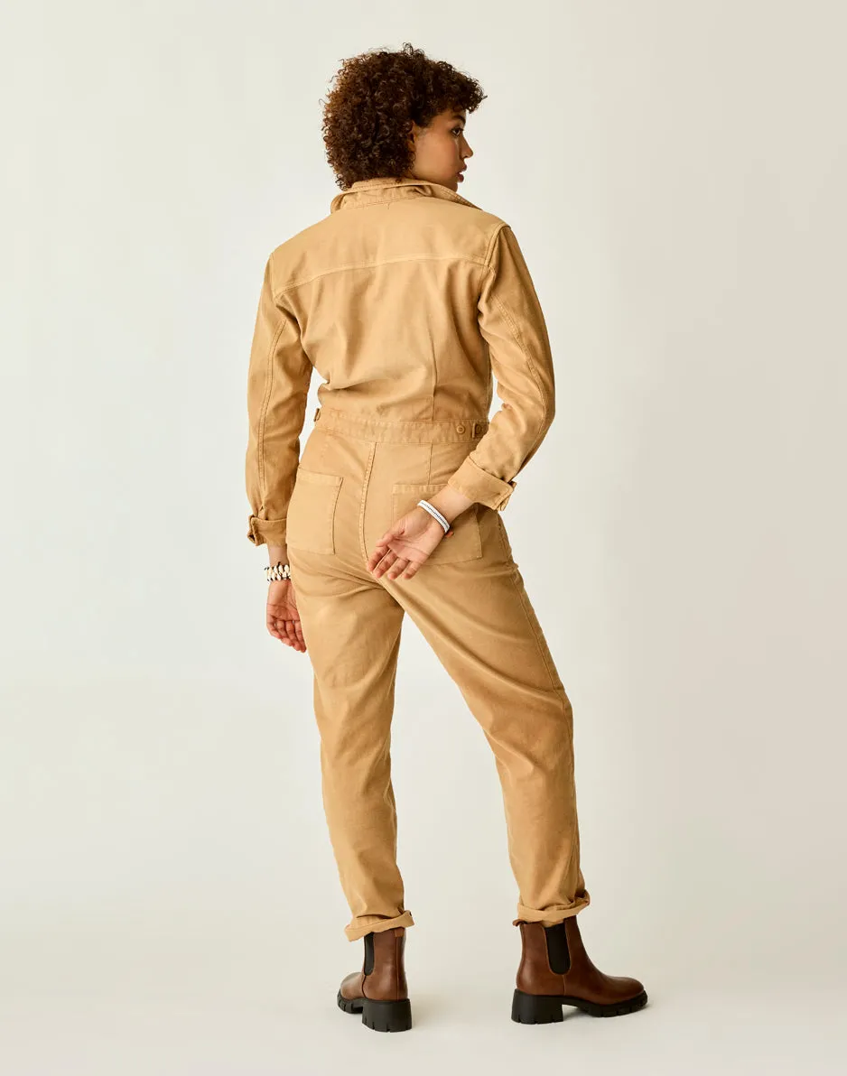 Bedford Jumpsuit: Camel