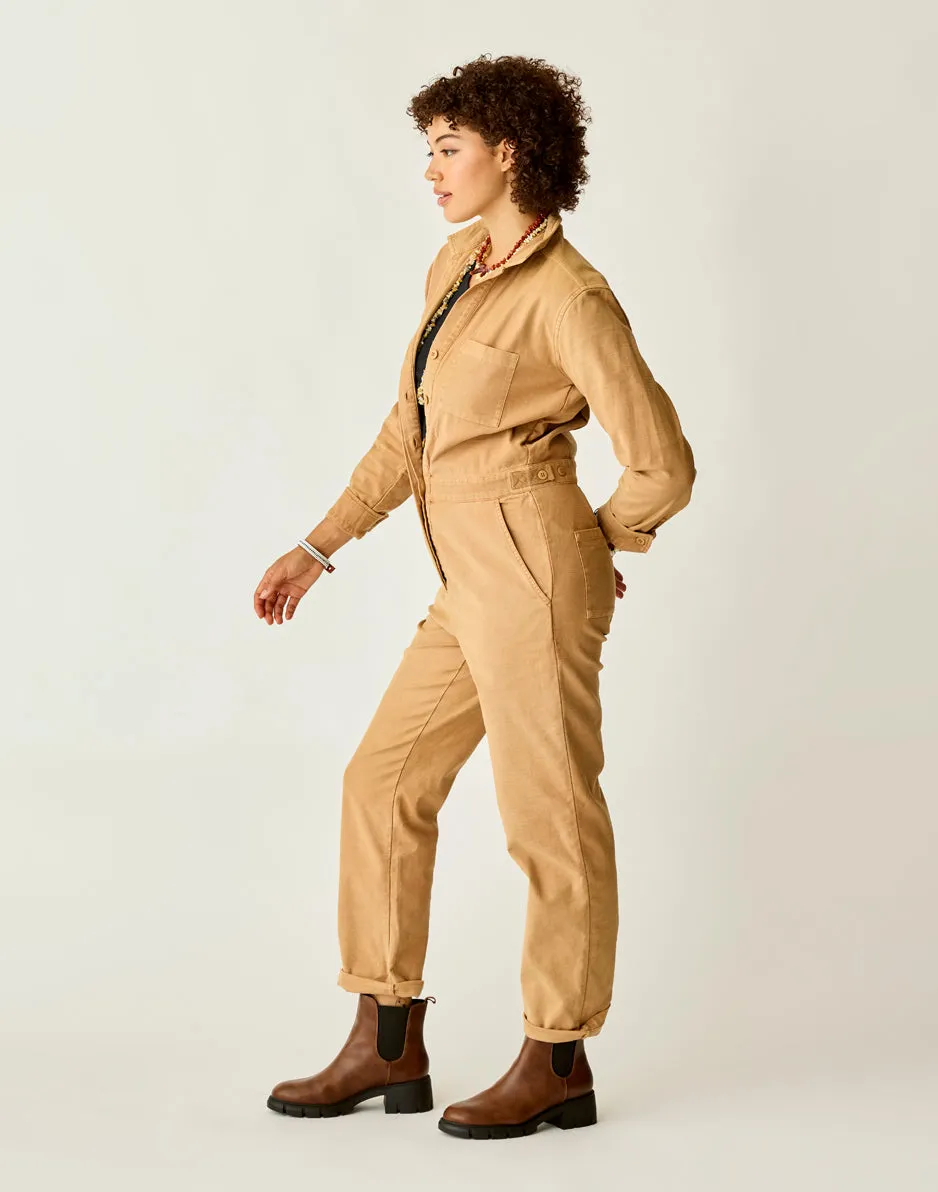 Bedford Jumpsuit: Camel