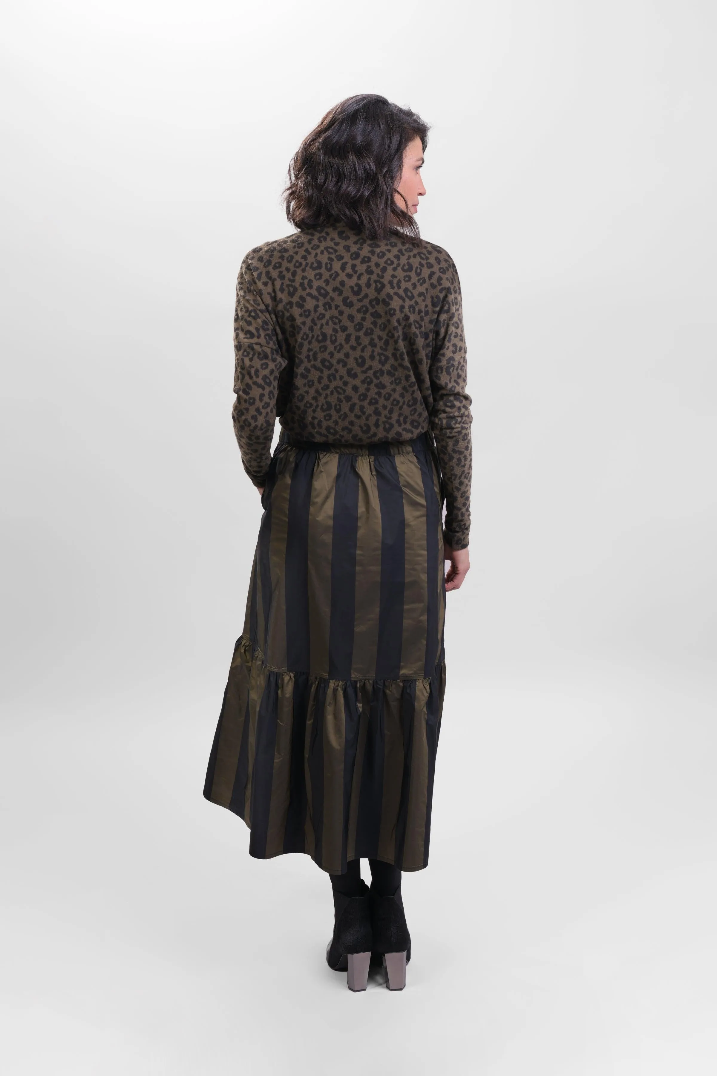 Chiu Mockneck Top, Moss