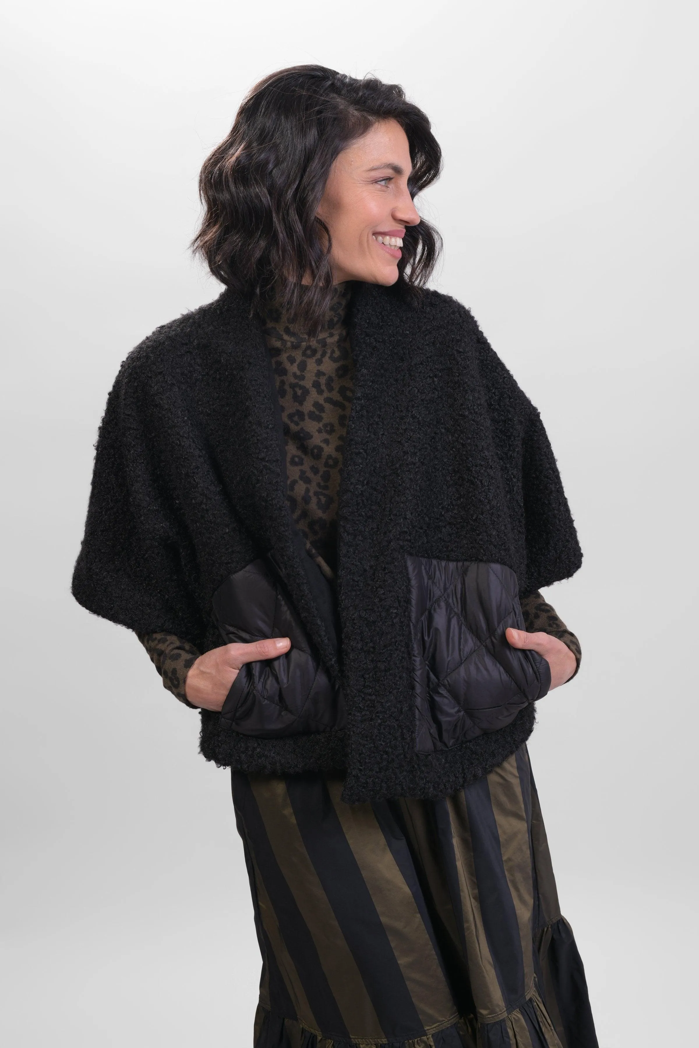 Chiu Mockneck Top, Moss