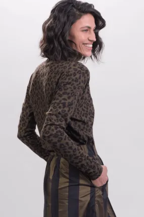 Chiu Mockneck Top, Moss