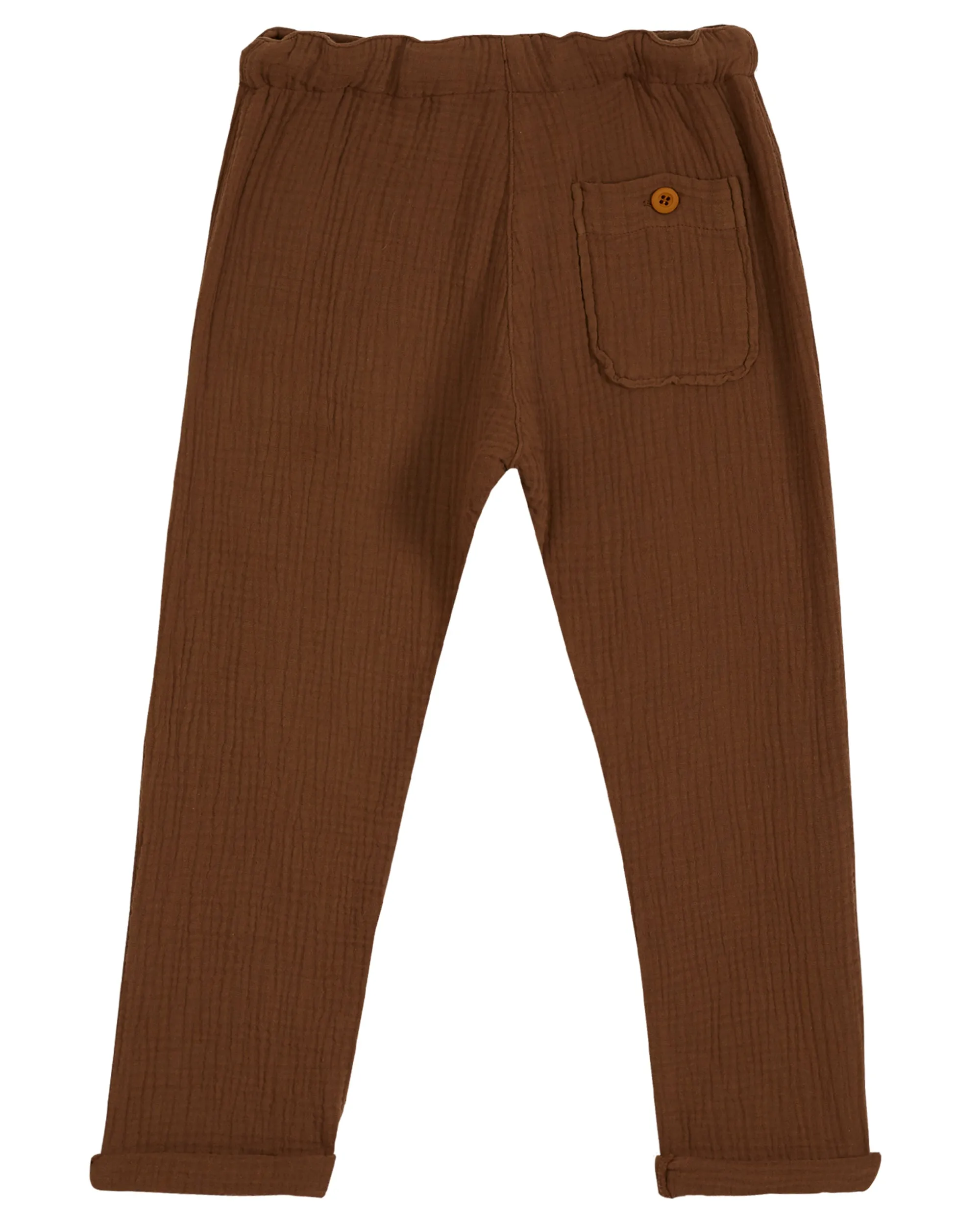 Cotton Gauze Cookie Pants