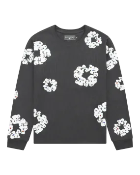 Denim Tears Rhinestone Cotton Wreath Thermal Vintage Black