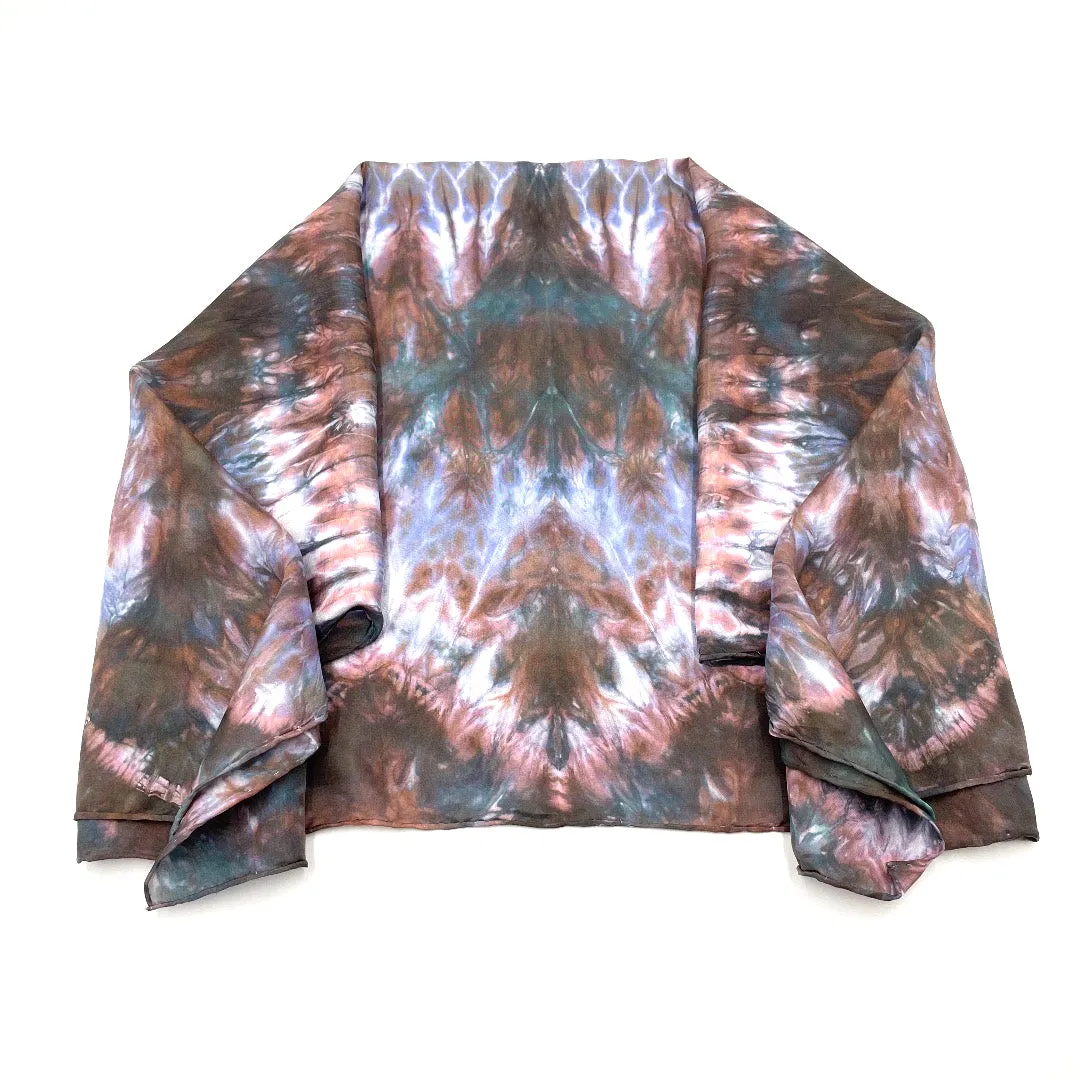 Fall Flame Silk Scarf Bandana