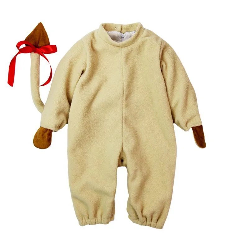 Fancydresswale  baby Photography Props Lion Animal Costume Jumpsuit Halloween Cosplay Costume(6 Months -24 Months))