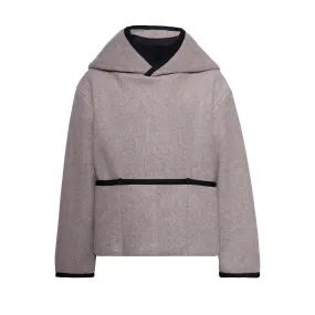 Fleece Trui met Capuchon