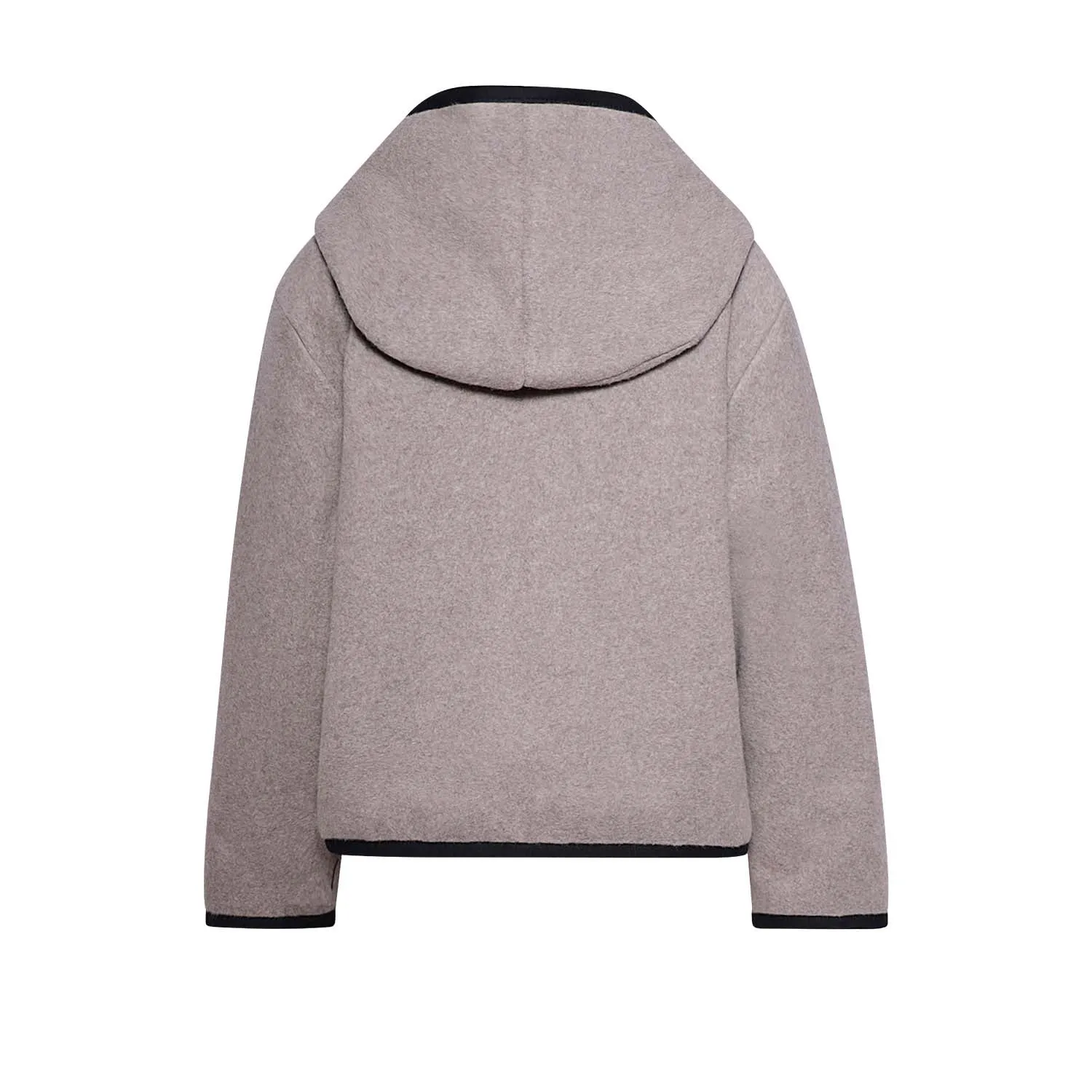 Fleece Trui met Capuchon