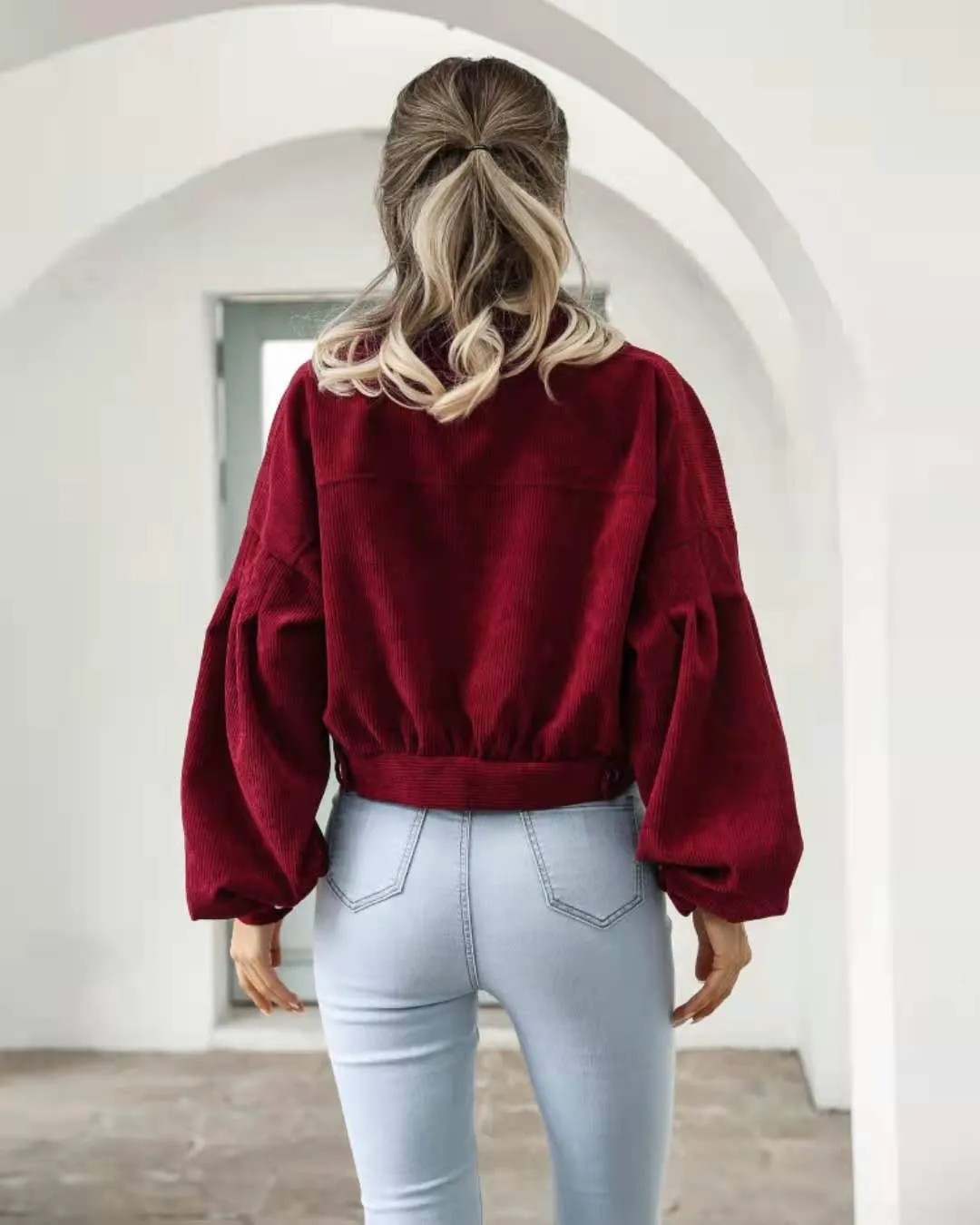 Heard About You Corduroy Short Jacket