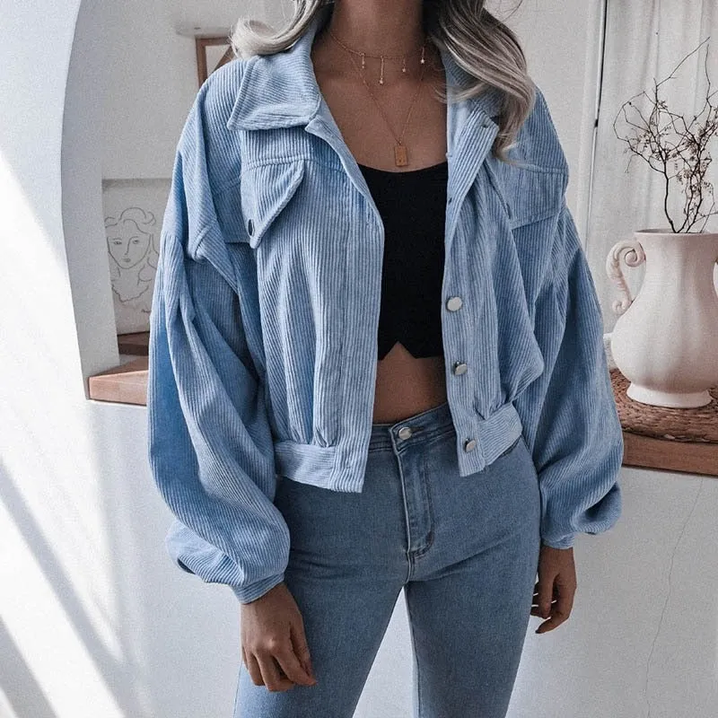 Heard About You Corduroy Short Jacket