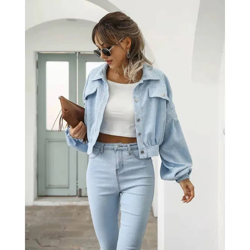 Heard About You Corduroy Short Jacket