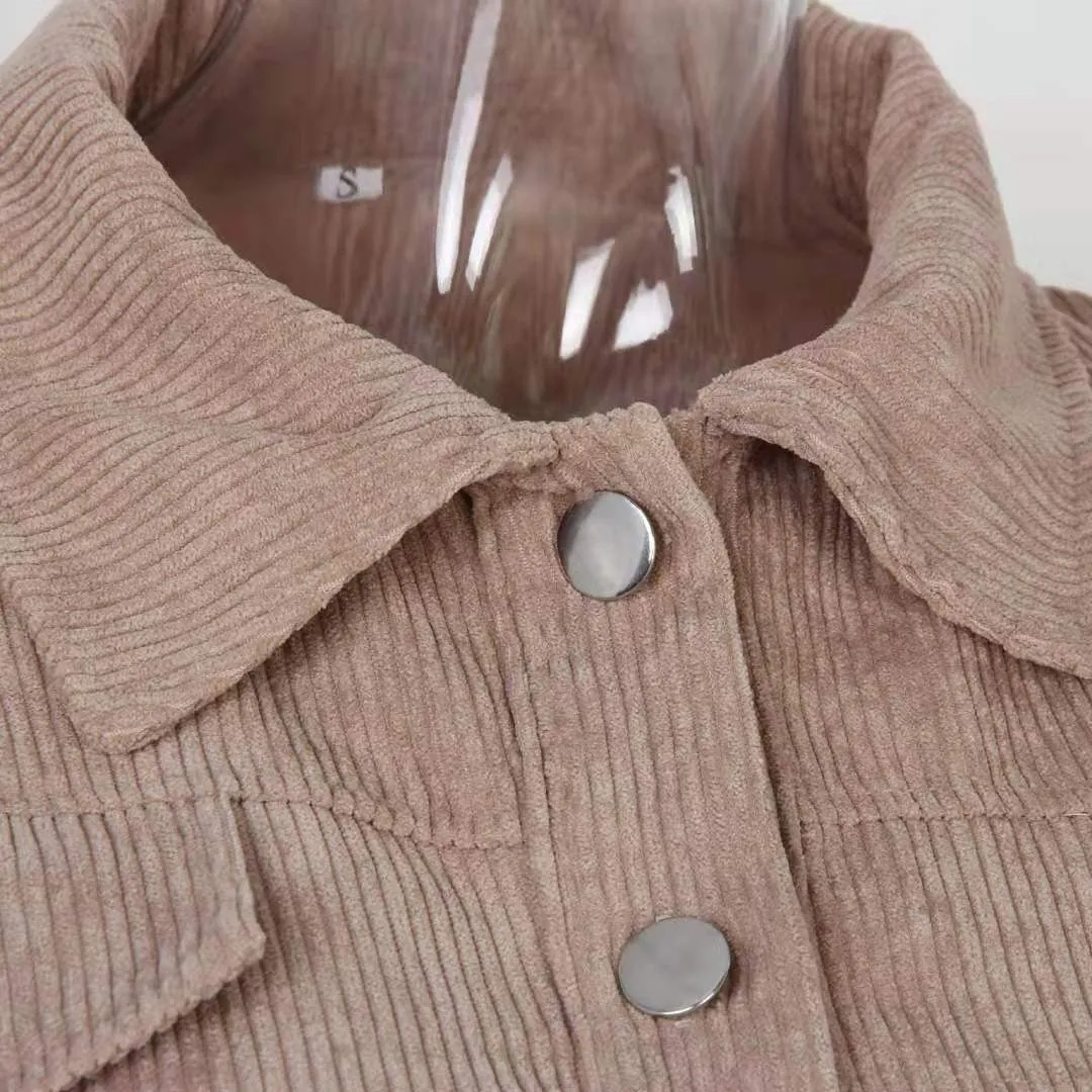 Heard About You Corduroy Short Jacket