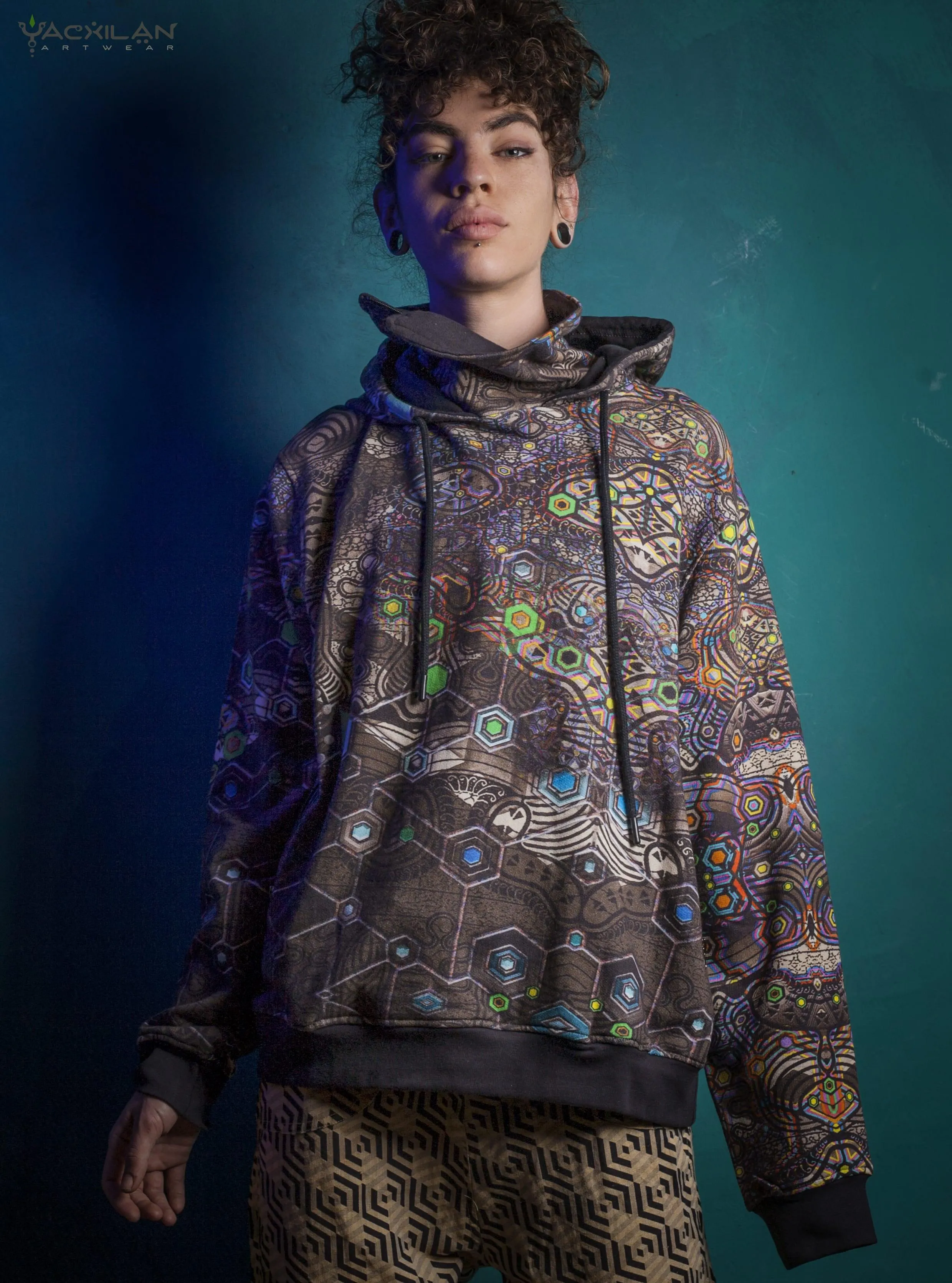 Hoodie Woman / Cotton Fleece Pullover - PSYGALAK