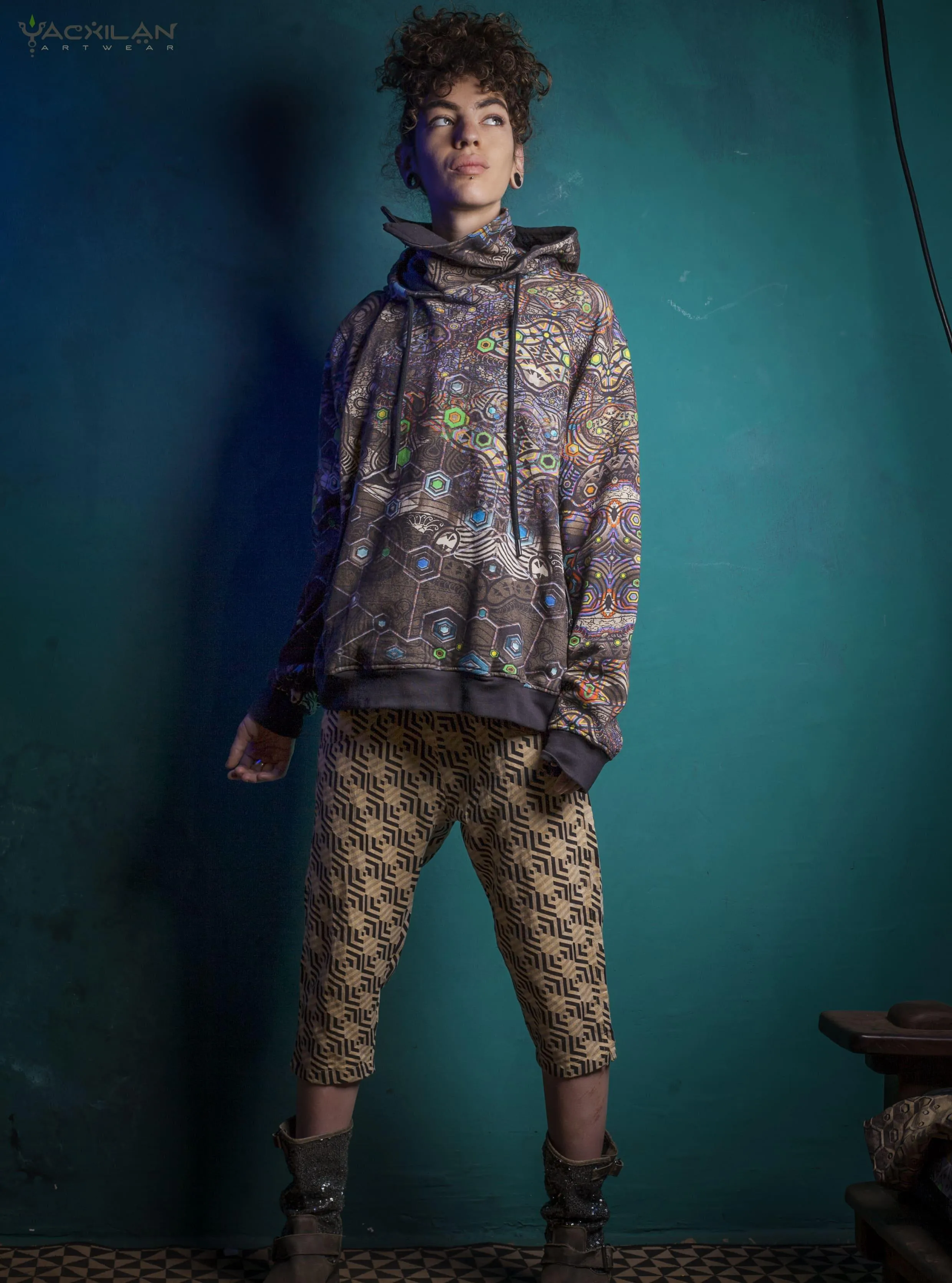Hoodie Woman / Cotton Fleece Pullover - PSYGALAK