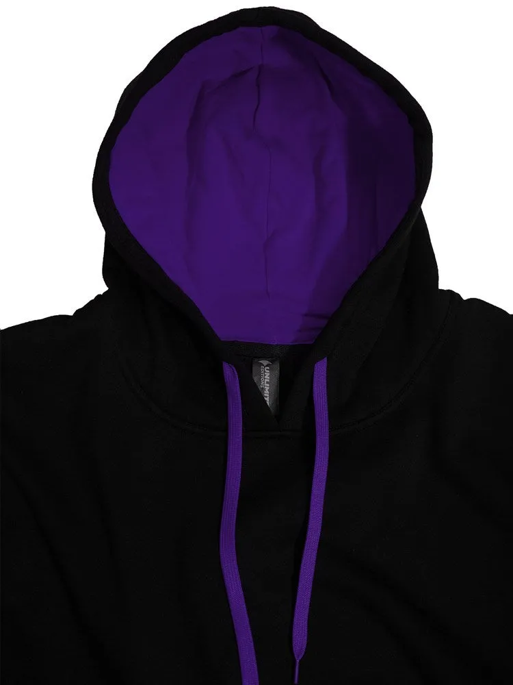 HP03K CF Crew Contrast Kids Hoodie