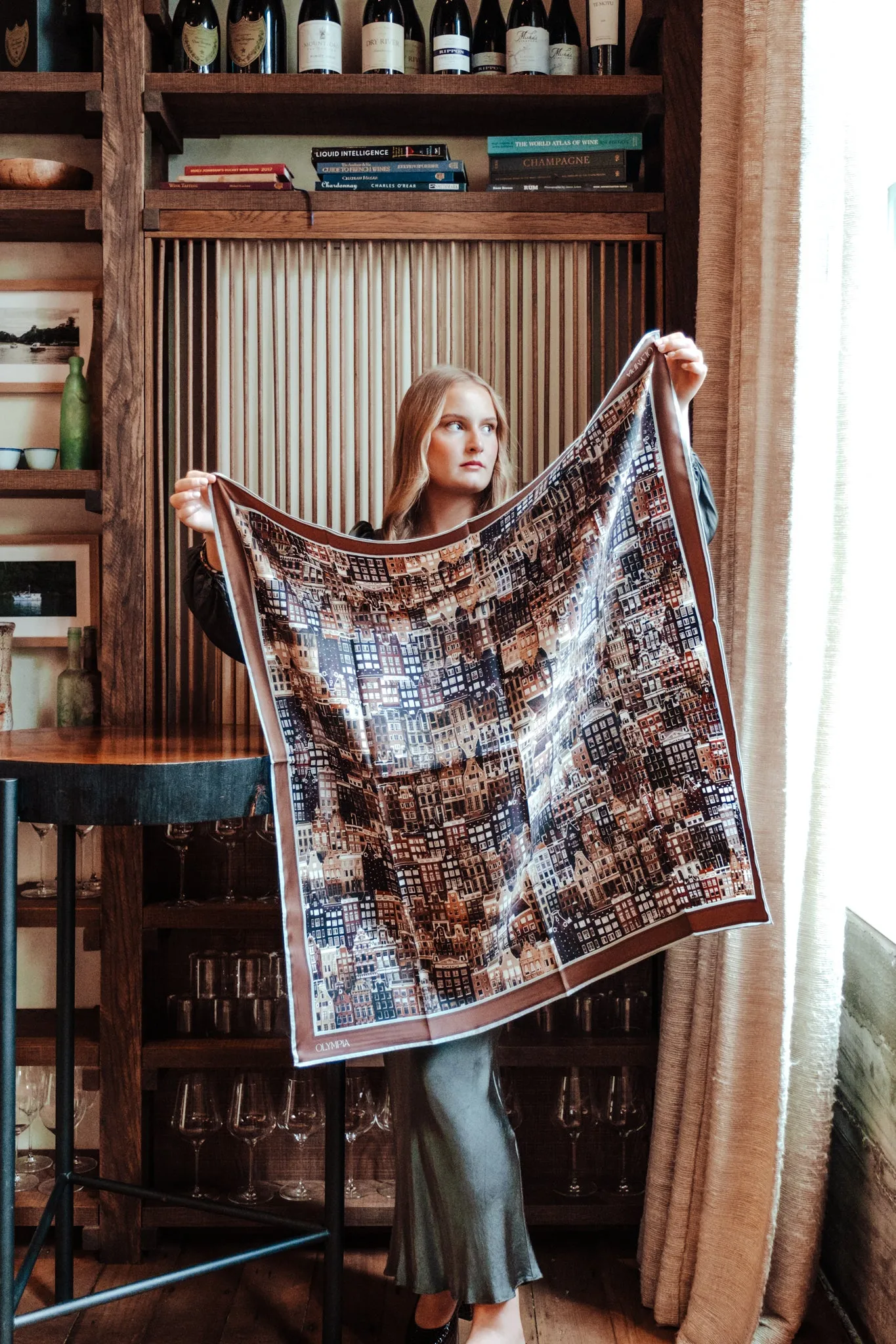 Ida Limited Edition Silk Scarf - 89x89cm | A/W 2024 Collection (NZ)