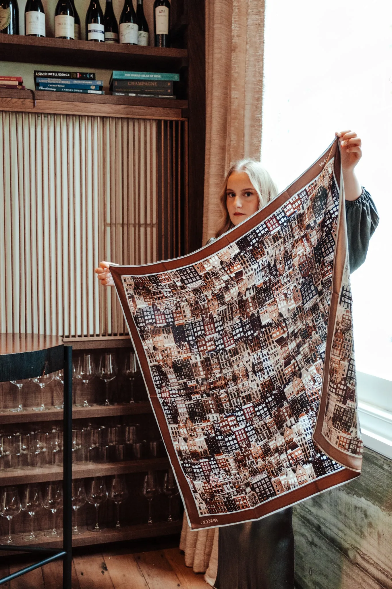 Ida Limited Edition Silk Scarf - 89x89cm | A/W 2024 Collection (NZ)