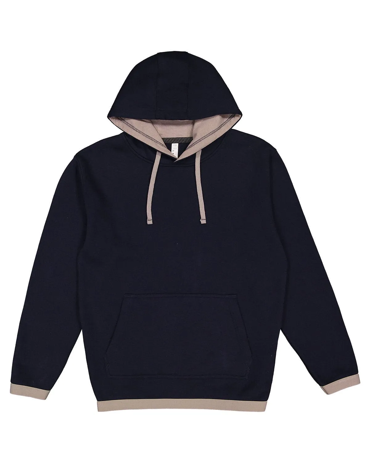 LAT 6996: Adult Statement Fleece Pullover Hoodie