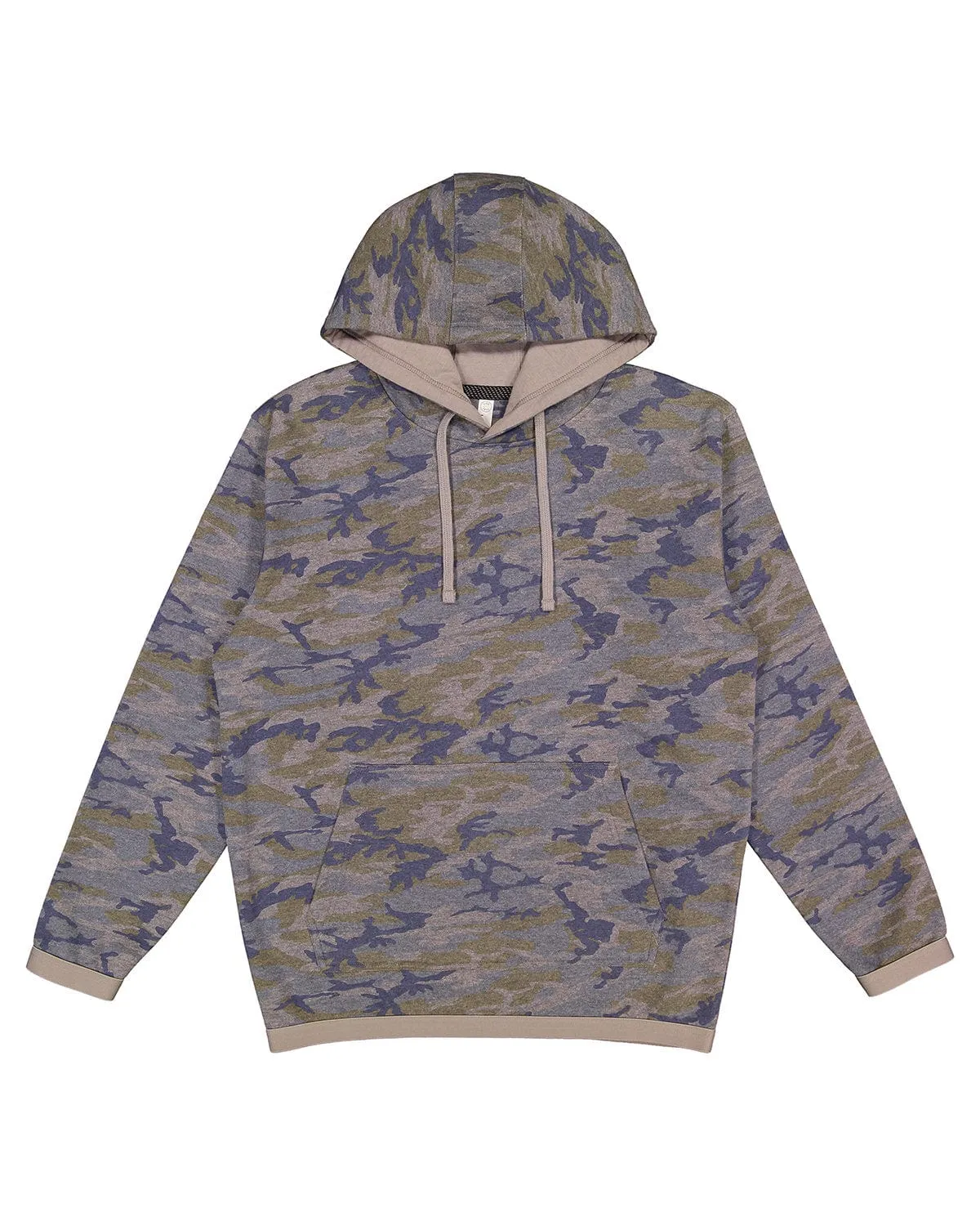 LAT 6996: Adult Statement Fleece Pullover Hoodie