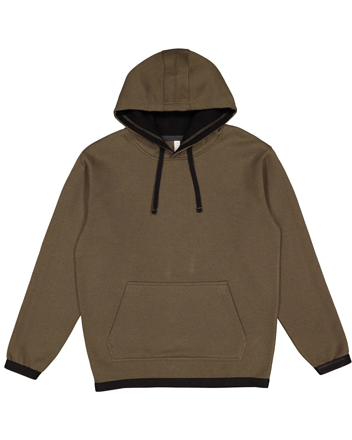 LAT 6996: Adult Statement Fleece Pullover Hoodie