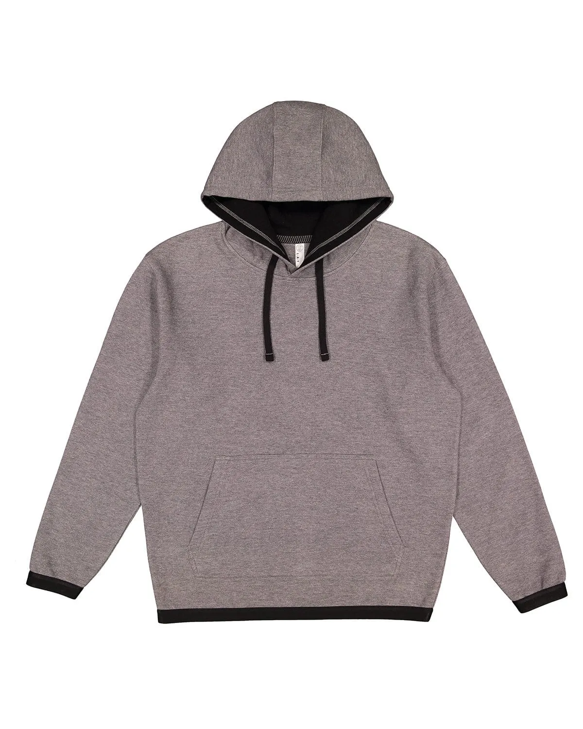 LAT 6996: Adult Statement Fleece Pullover Hoodie