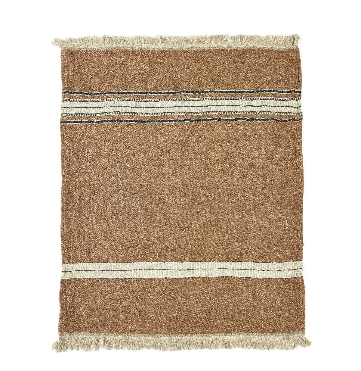 Libeco Belgian Linen Throw Towel - Bruges Stripe