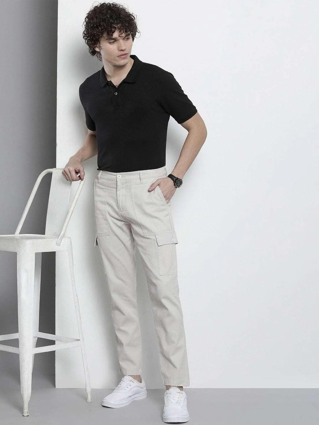 Men's Patch Pocket Cargo Pant Pant