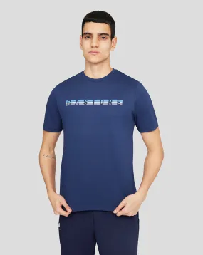 Men's Peacoat Graphic Short Sleeve Tee - Stylish Sportswear T-Shirt for Everyday Use