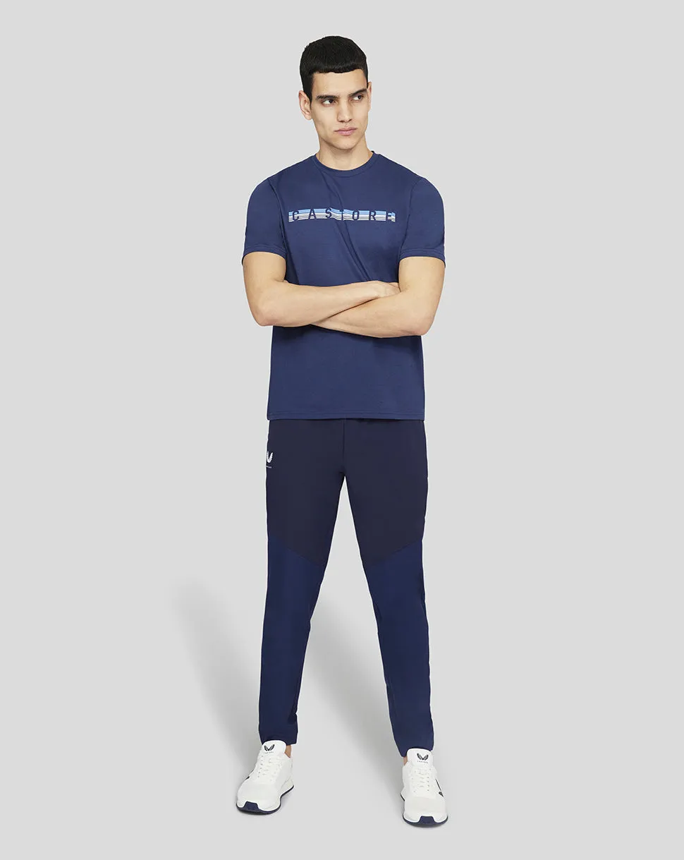 Men's Peacoat Graphic Short Sleeve Tee - Stylish Sportswear T-Shirt for Everyday Use