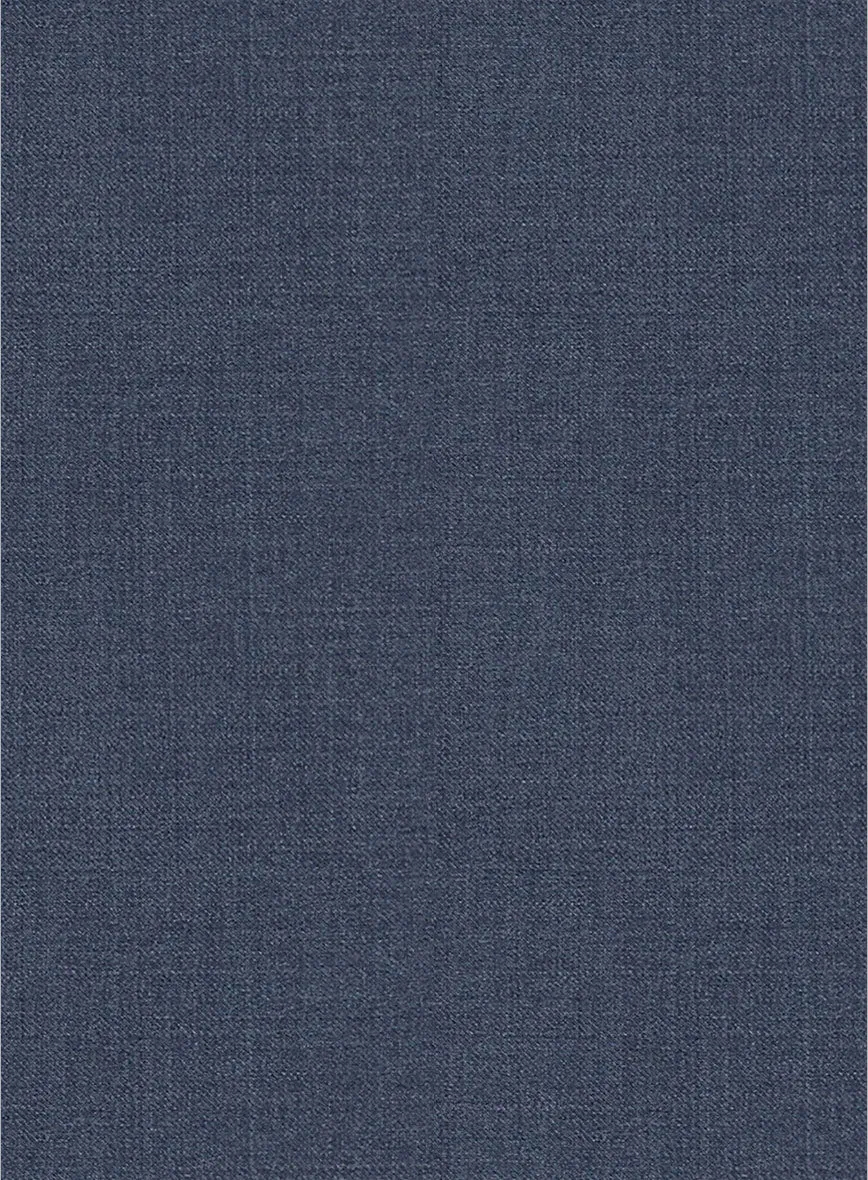 Napolean Slate Blue Wool Tuxedo Jacket