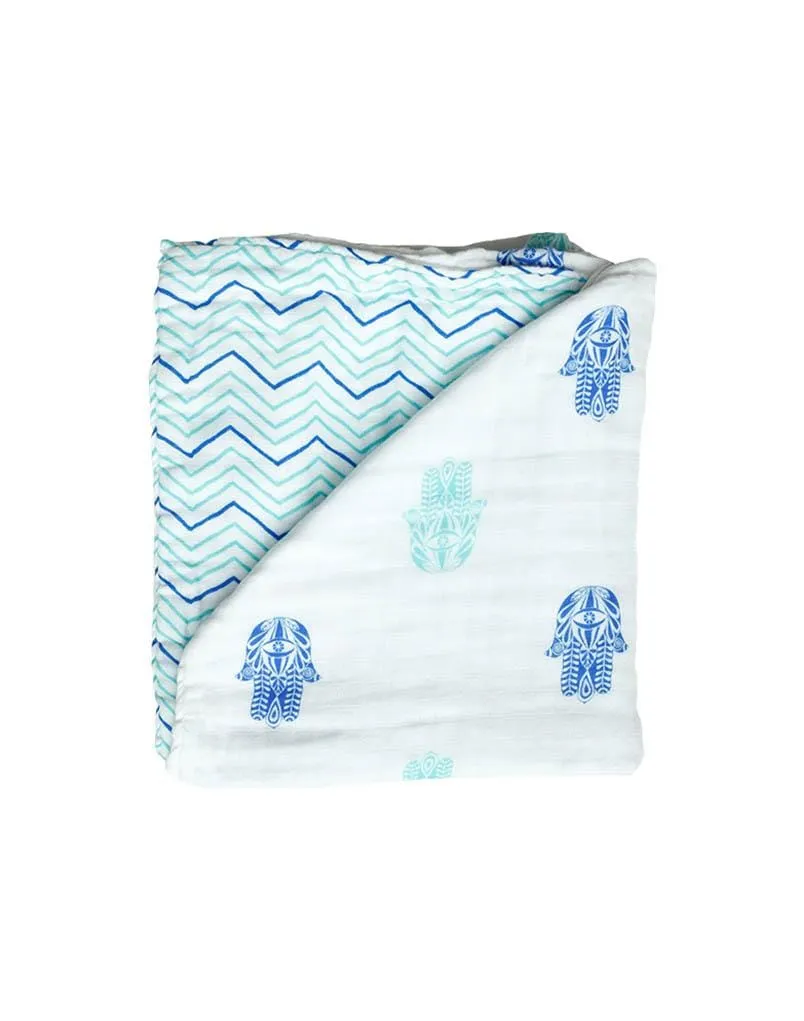 ORGANIC SNUG BLANKET - HAMSA