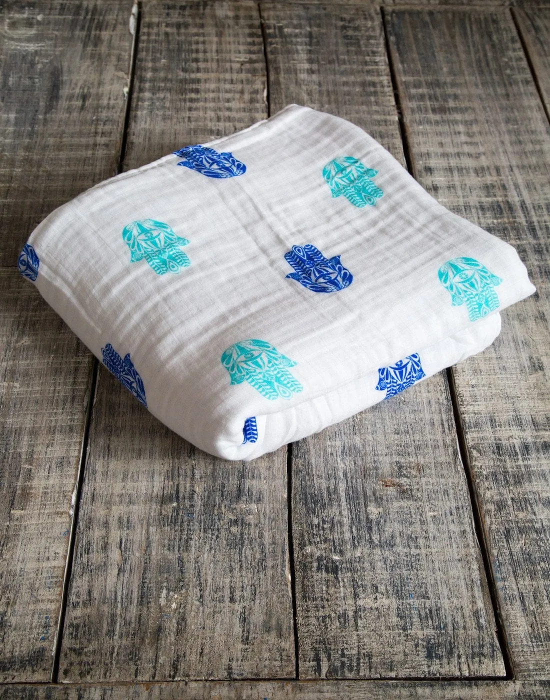 ORGANIC SNUG BLANKET - HAMSA