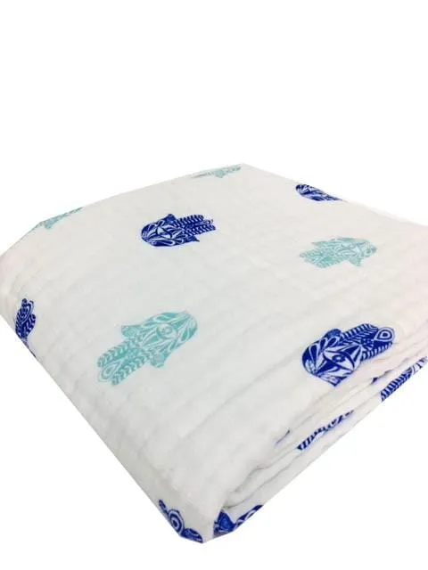 ORGANIC SNUG BLANKET - HAMSA