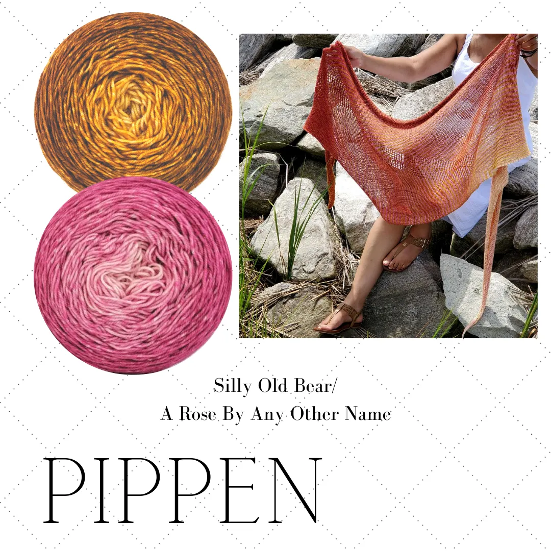 Pippen Shawl Yarn Pack, pattern not included, ready to ship