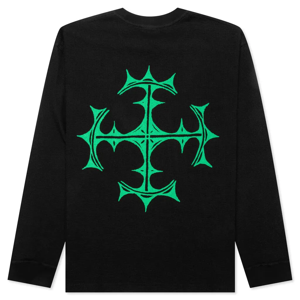 Pleasures Pain Thermal Long Sleeve - Black