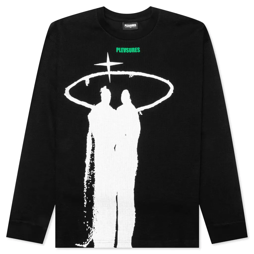 Pleasures Pain Thermal Long Sleeve - Black
