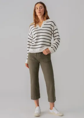 Sanctuary Chill Vibes Sweater- Chalk Black