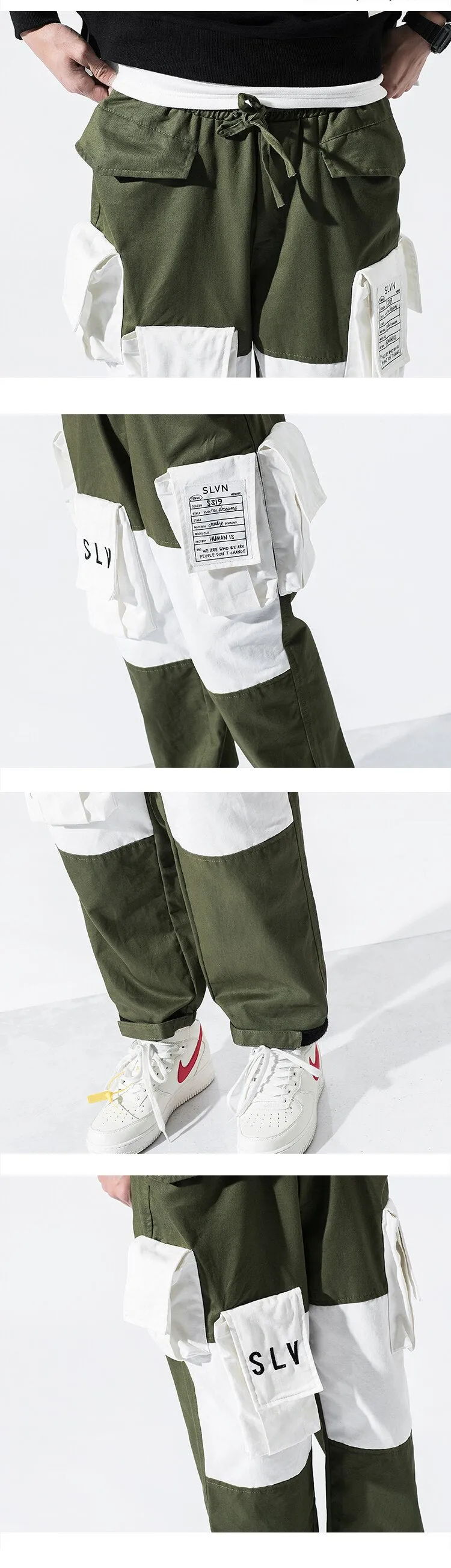 SLVN Elastic Ankle Pants