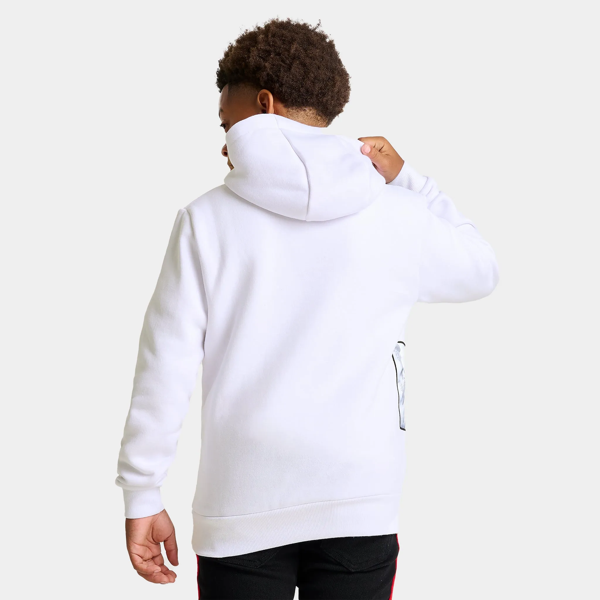 Supply & Demand Stacker NY Pullover Hoodie / White