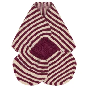Tawny Striped Loop Scarf