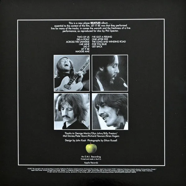 The Beatles - Let It Be (Box, Dlx   LP, Album, RE   2xLP, Comp, Mono   LP, ) (Mint (M))
