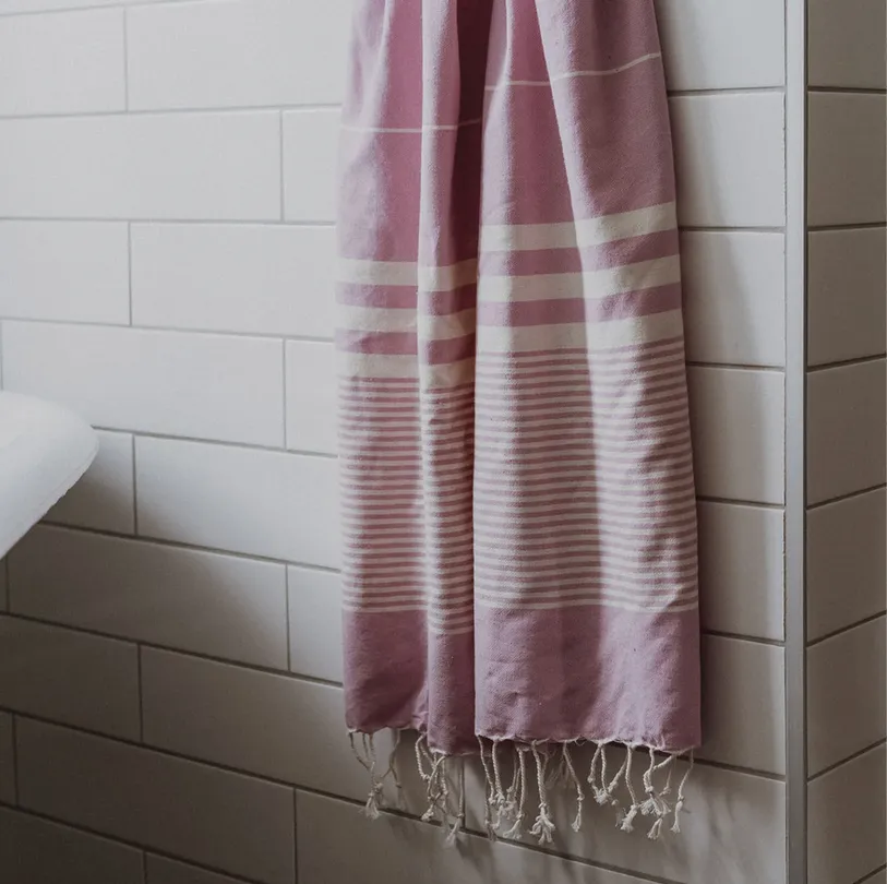 Turkish Towel in Harem Mauve
